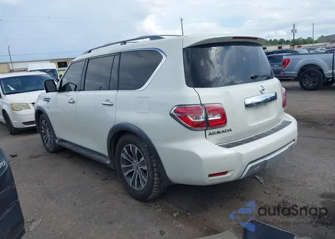 2017 Nissan Armada Sl из США, поврежденный, VIN JN8AY2NC9H9502917